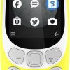 MediaMarkt Nokia 3310 (2017) 3G Single Simyellow Nokia 3310 (2017) 3G Single Sim