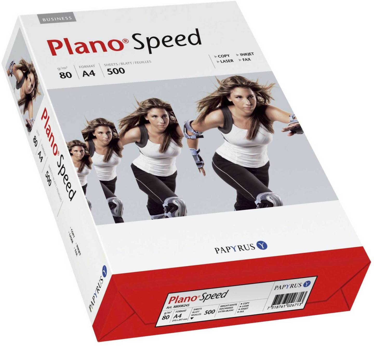 MediaMarkt Papyrus Plano Speed A4 weiß (88113572) Druckerpapiere