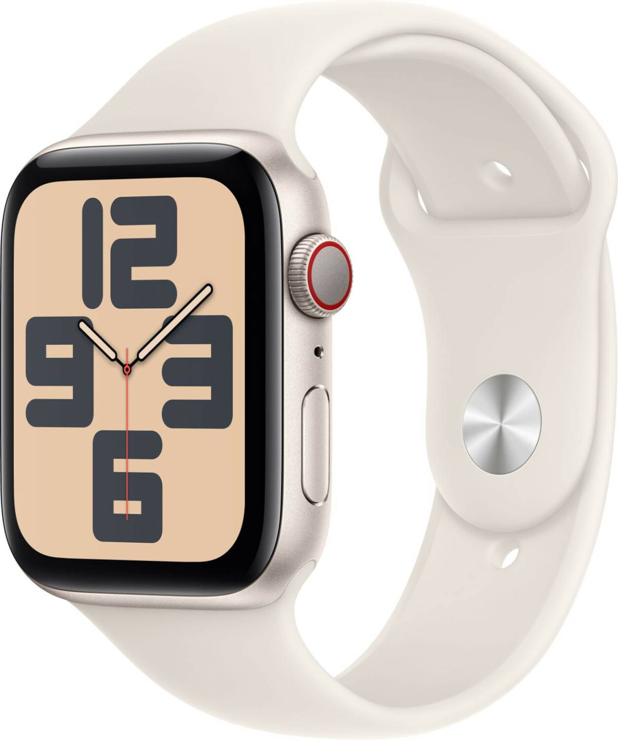 MediaMarkt Apple Watch SE 20224G 44mm Polarstern Sportarmband Polarstern S/M (2024) Apple Watch SE 2022