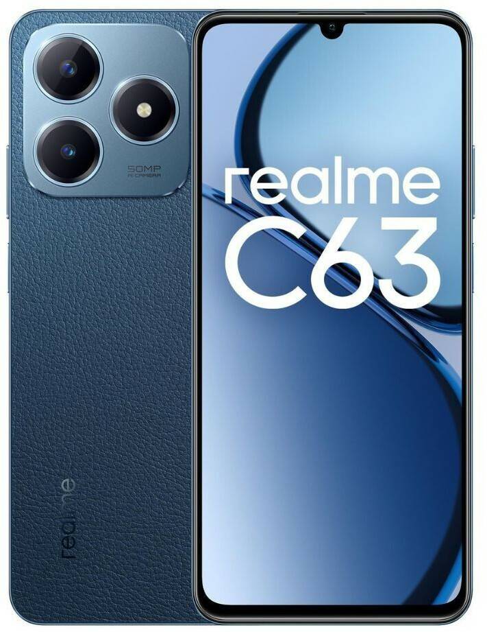 MediaMarkt Realme C63128GB Leather Blue Realme C63