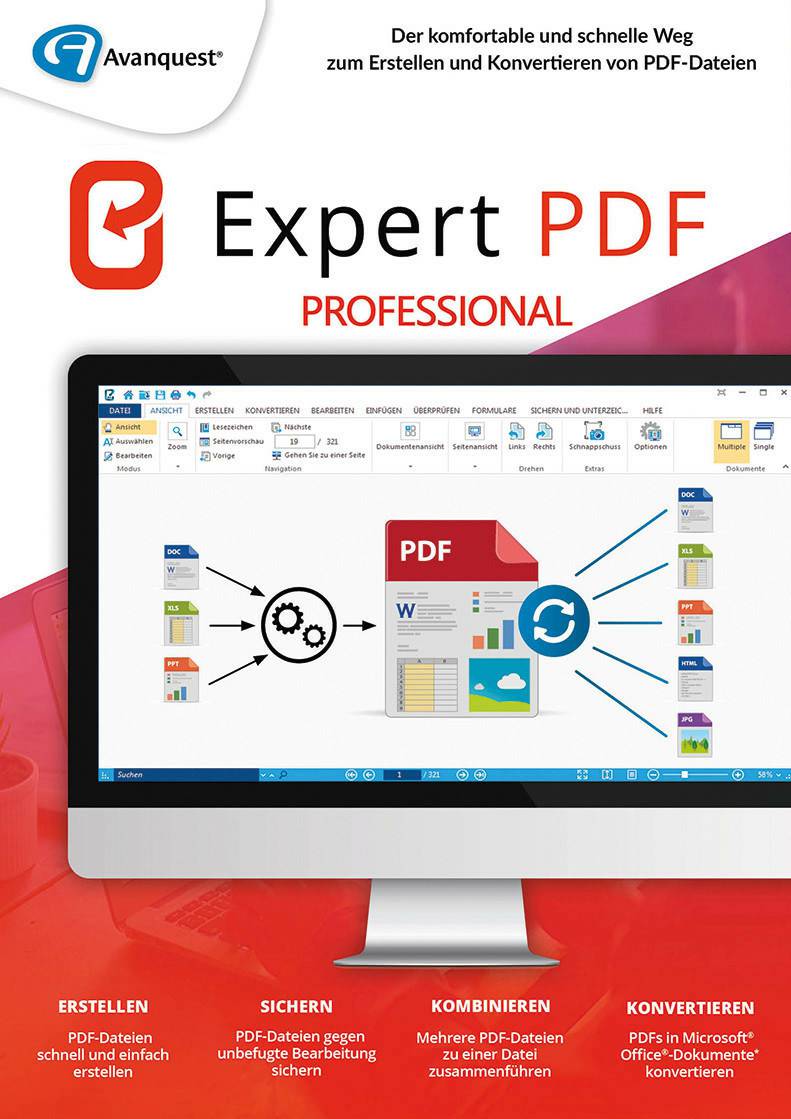 MediaMarkt Avanquest Expert PDF 14 Professional Office-Programme