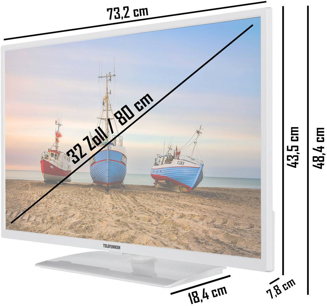 MediaMarkt Telefunken XF32N550M-W (32 Zoll) Fernseher