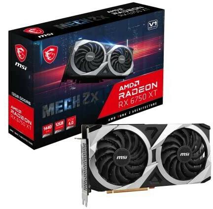 Grafikkarten MediaMarkt MSI Radeon RX 6750 XTMech 2X 12GB V1 GDDR6