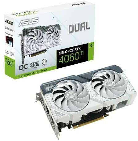 Grafikkarten MediaMarkt ASUS GeForce RTX 4060 Ti8G Dual OC White