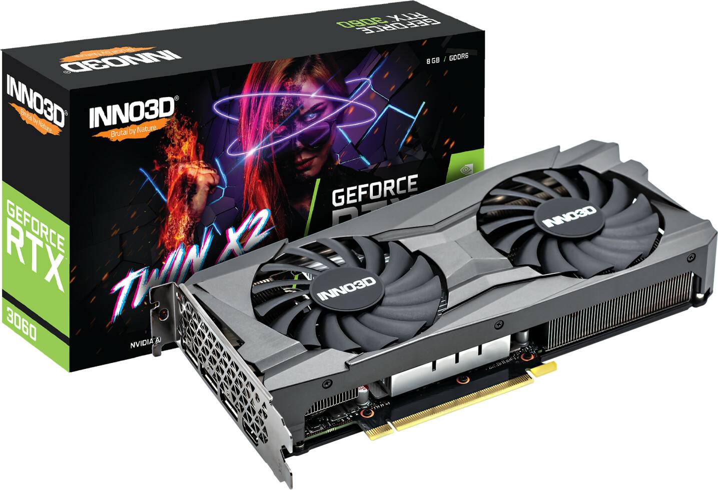 Grafikkarten MediaMarkt Inno3D GeForce RTX 3060Twin X2 OC 8G