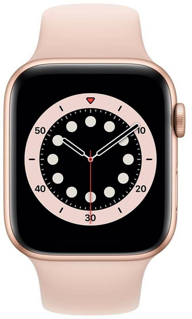 MediaMarkt Apple Watch Series 6LTE Gold Aluminium 40mm Sportarmband Sandrosa Apple Watch Series 6