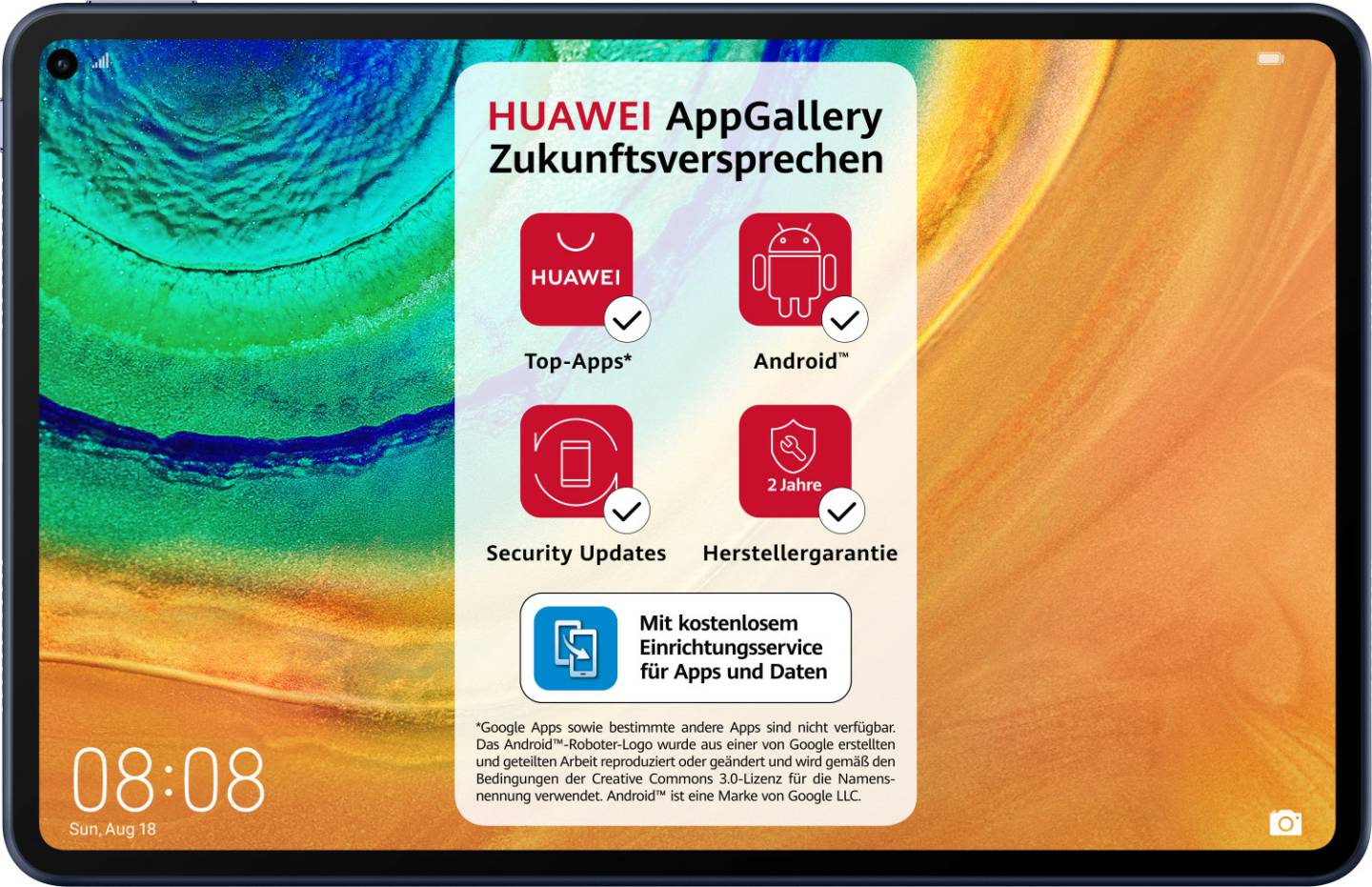 MediaMarkt Huawei MatePad Pro256GB WiFi Huawei MatePad Pro