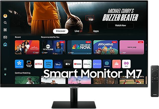 Samsung Smart Monitor M7 M70D MediaMarkt Samsung Smart Monitor M7 M70DBlack