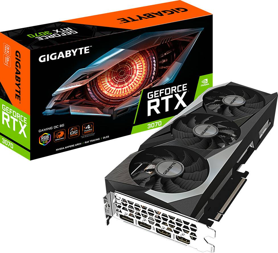 MediaMarkt GigaByte GeForce RTX 3070GAMING OC 8GB GDDR6 Grafikkarten