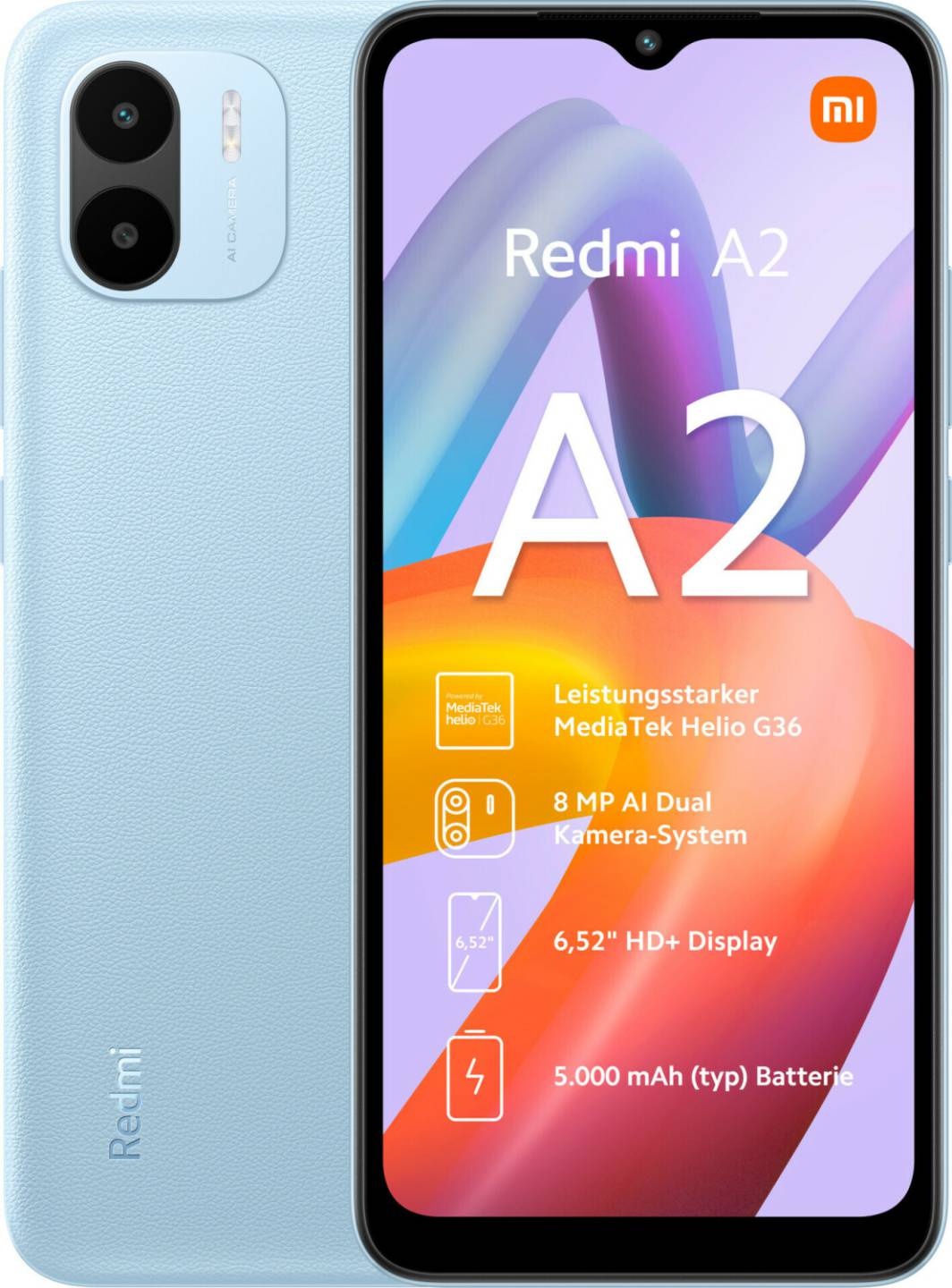 MediaMarkt Xiaomi Redmi A232GB Hellblau Xiaomi Redmi A2