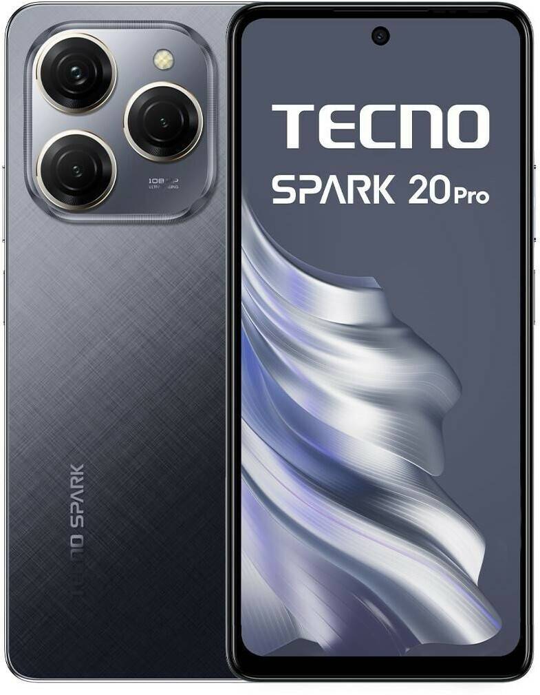 Tecno Spark 20 Pro MediaMarkt Tecno Spark 20 Pro12GB Moonlit Black