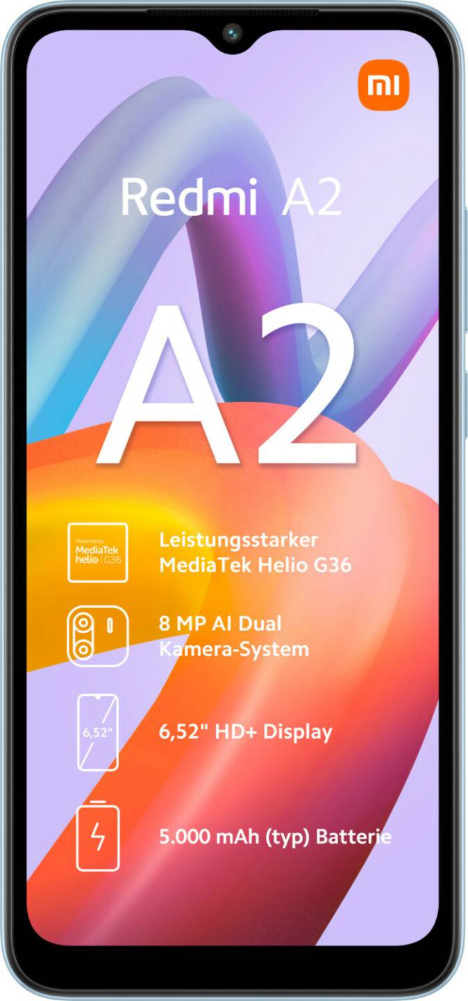 MediaMarkt Xiaomi Redmi A232GB Hellblau Xiaomi Redmi A2