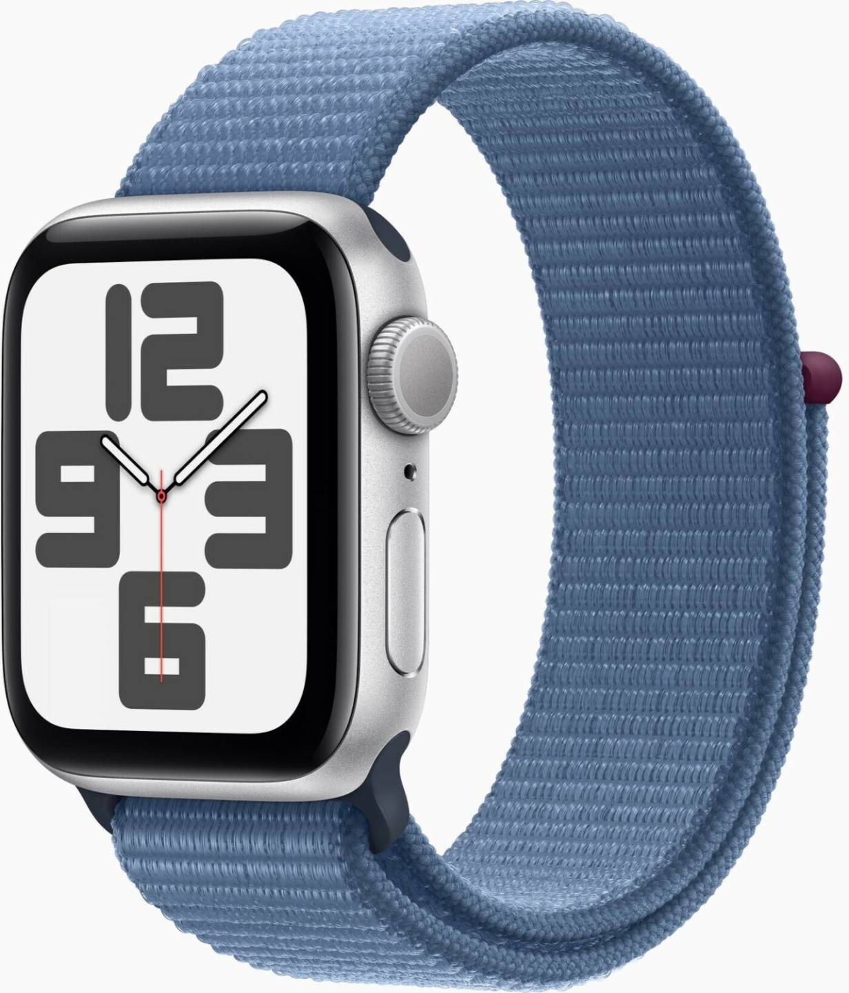 Apple Watch SE 2022 MediaMarkt Apple Watch SE 2022GPS 40mm Silber Sport Loop Winterblau