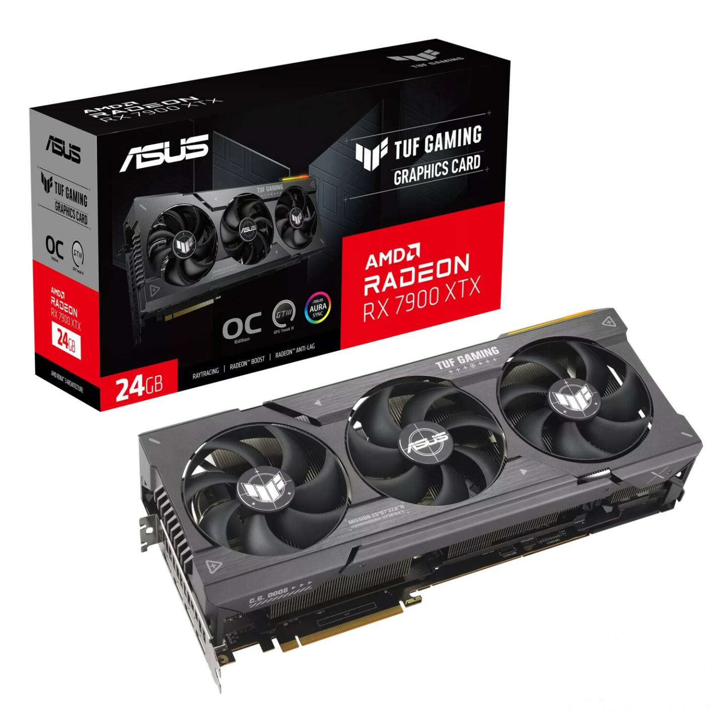 MediaMarkt ASUS Radeon RX 7900 XTXTUF Gaming OC Edition 24GB GDDR6 Grafikkarten