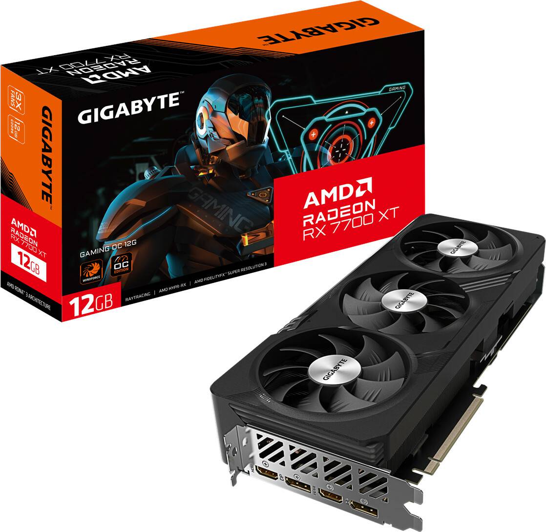 MediaMarkt GigaByte Radeon RX 7700 XTGAMING OC 12G Grafikkarten