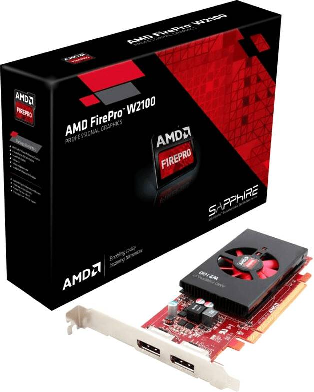 MediaMarkt Sapphire FirePro W2100 2048MB DDR3 Grafikkarten