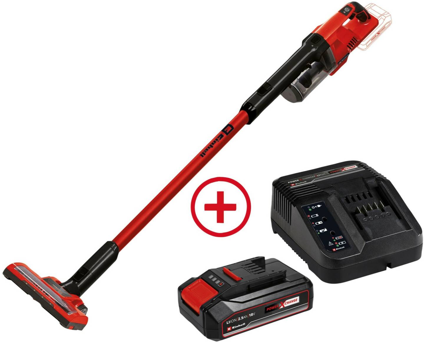 MediaMarkt Einhell TE-SV 18 Li Power X-Change + inkl. 18 V 2,5 Ah Akku und Ladegerät Staubsauger