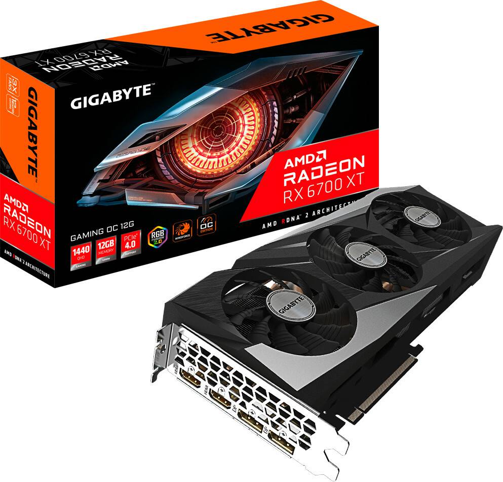 Grafikkarten MediaMarkt GigaByte Radeon RX 6700 XTGAMING OC 12GB GDDR6