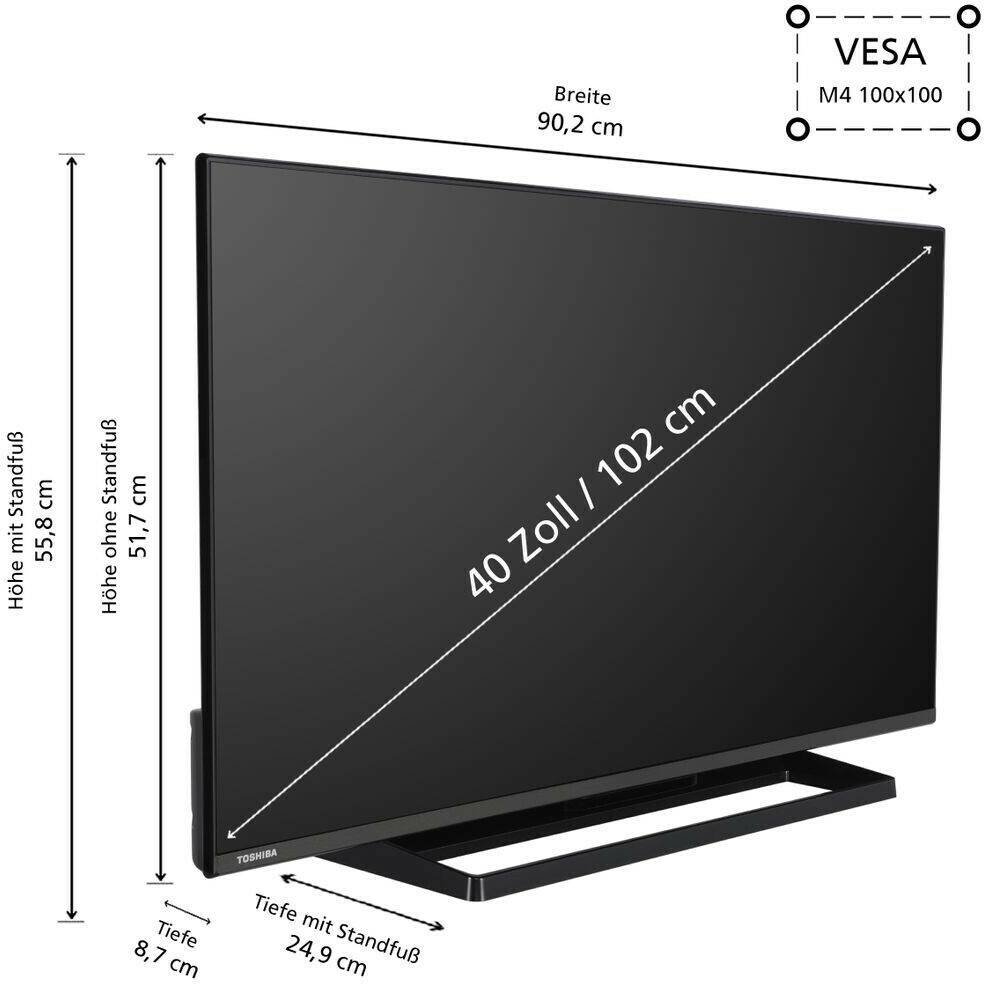 MediaMarkt Toshiba LA3E63DAZ40LA3E63DAZ (40 Zoll) Toshiba LA3E63DAZ