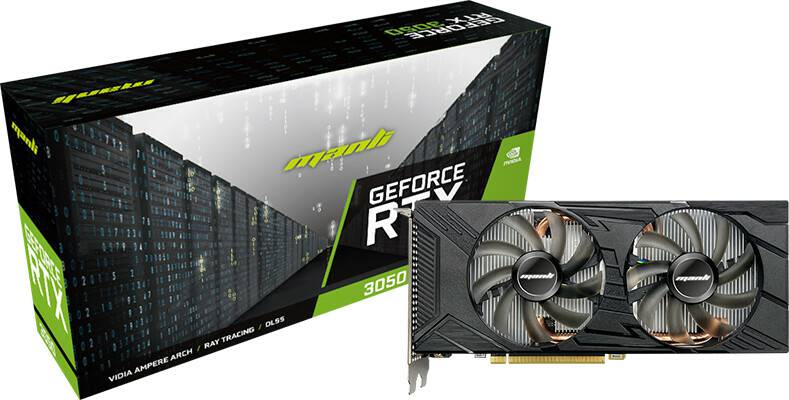 MediaMarkt Manli GeForce RTX 30508GB Nebula Twin Grafikkarten