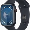 Apple Watch Series 9 MediaMarkt Apple Watch Series 94G 45mm Aluminium Mitternacht Sportarmband Mitternacht S/M