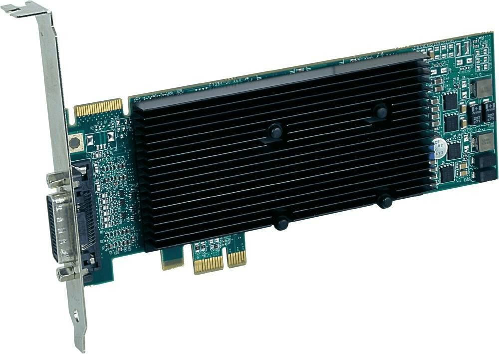 MediaMarkt Matrox M9120 Plus LP PCIe x1 512MB Grafikkarten