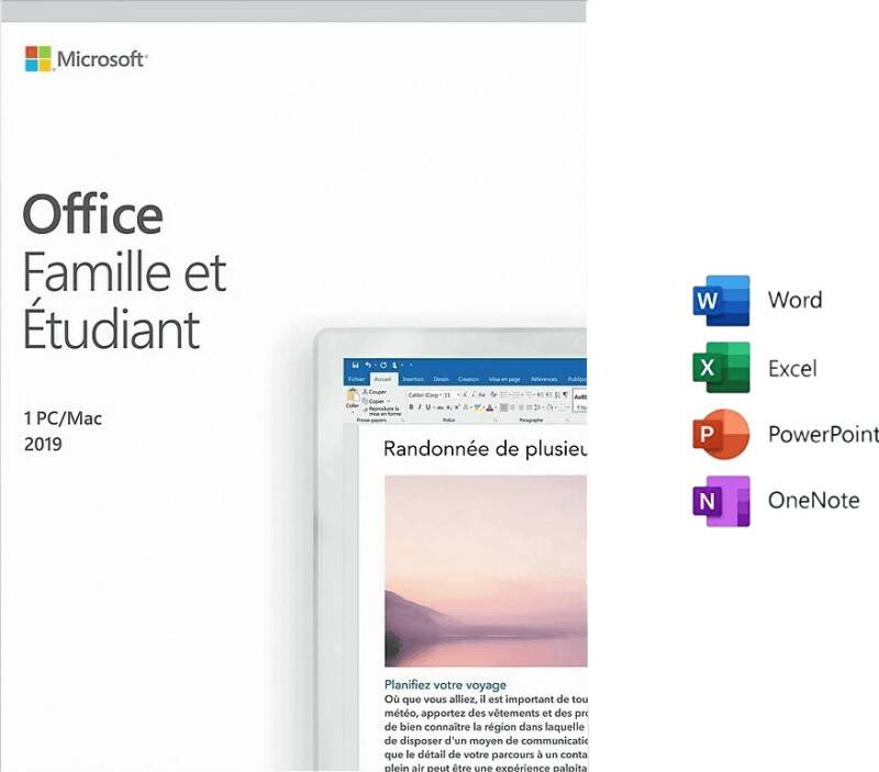 Office-Programme MediaMarkt Microsoft Office 2019 Home & StudentFR (ESD)