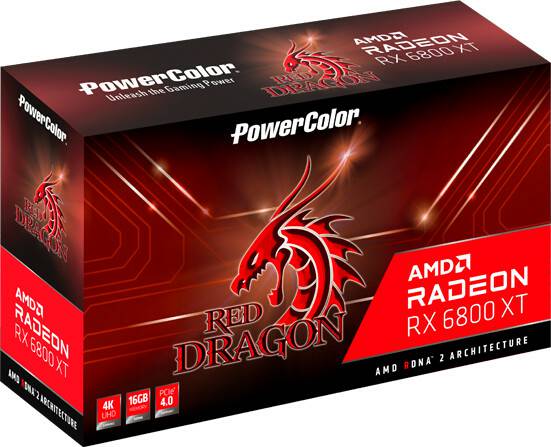 MediaMarkt Power Radeon RX 6800 XTRed Dragon 16GB GDDR6 Grafikkarten