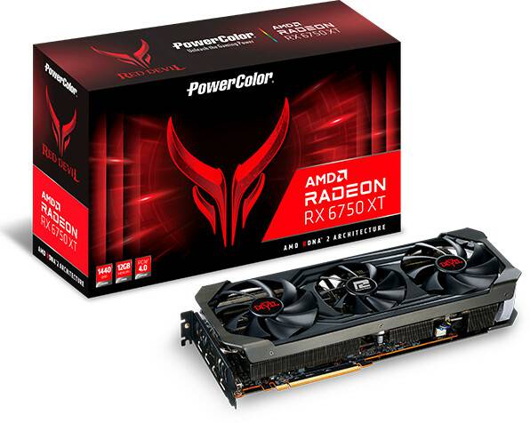 Grafikkarten MediaMarkt Power Radeon RX 6750 XTRed Devil 12GB GDDR6