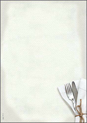 MediaMarkt sigel DP125 Motif paper "Menu Meals" A4 90 gsm 50 sheets Druckerpapiere