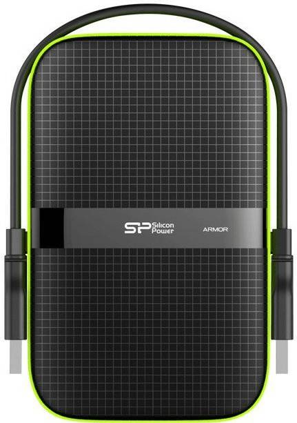 MediaMarkt Silicon Power Armor A605TB schwarz/grün Laufwerke