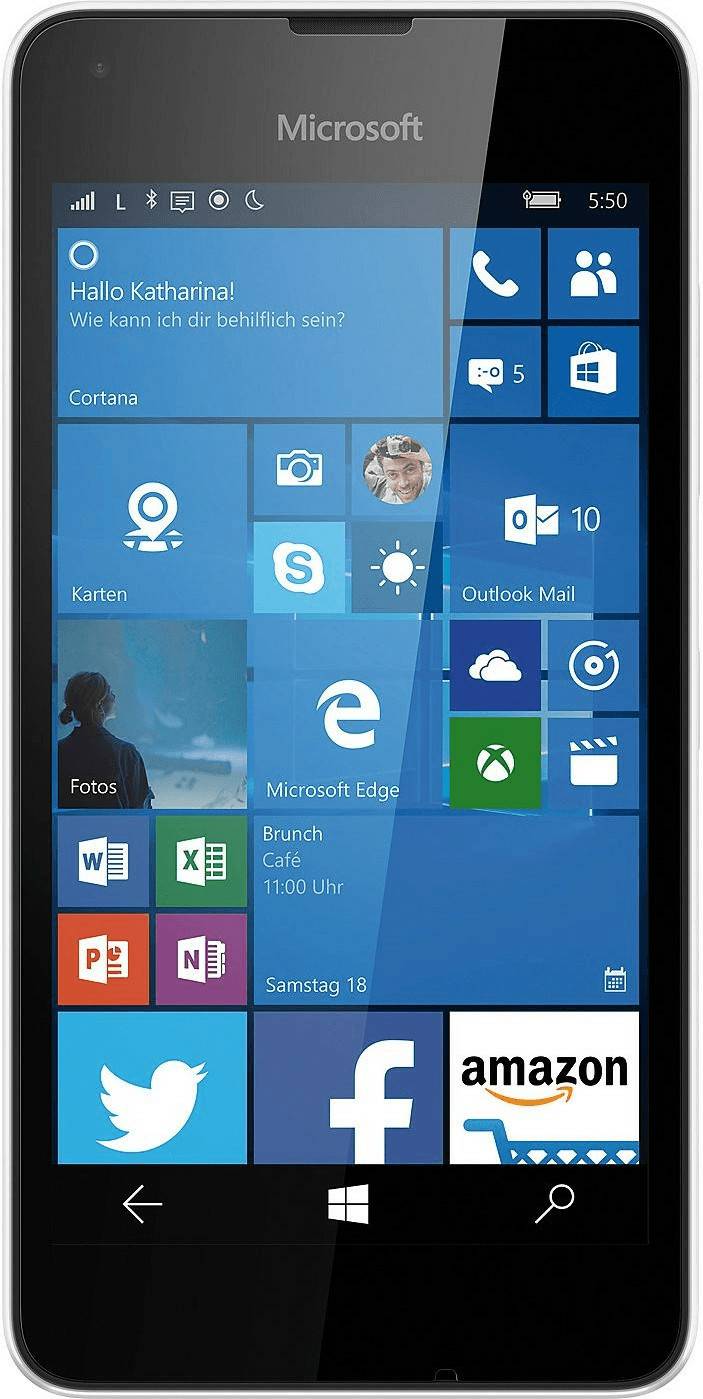 Microsoft Lumia 550 MediaMarkt Microsoft Lumia 550weiß