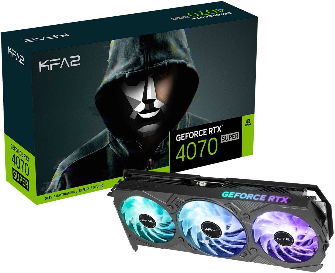 MediaMarkt KFA² GeForce RTX 4070 SuperEX Gamer 1-Click OC Grafikkarten