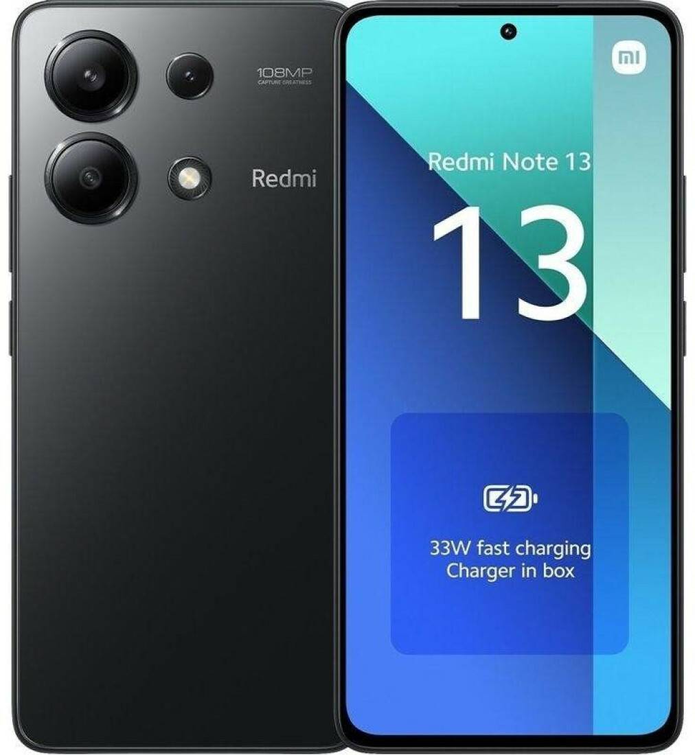 Xiaomi Redmi Note 13 4G MediaMarkt Xiaomi Redmi Note 13 4G8GB 128GB Midnight Black