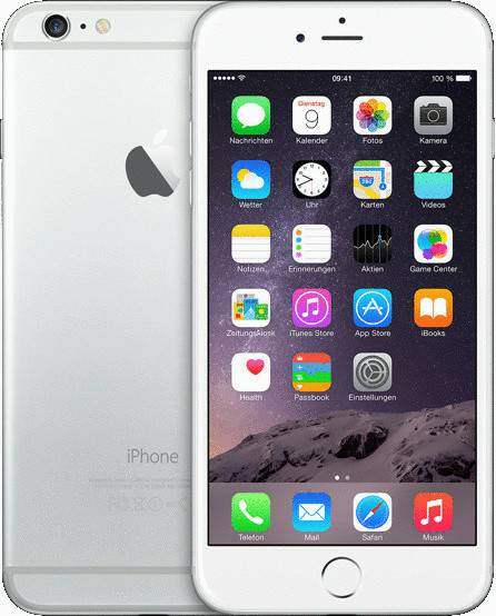 MediaMarkt Apple iPhone 6 Plus64GB Silber Apple iPhone 6 Plus