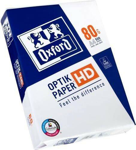 Druckerpapiere MediaMarkt Oxford A4 Printer Paper Premium Optik Paper 1 Ream / 500 sheets EU Eco Label