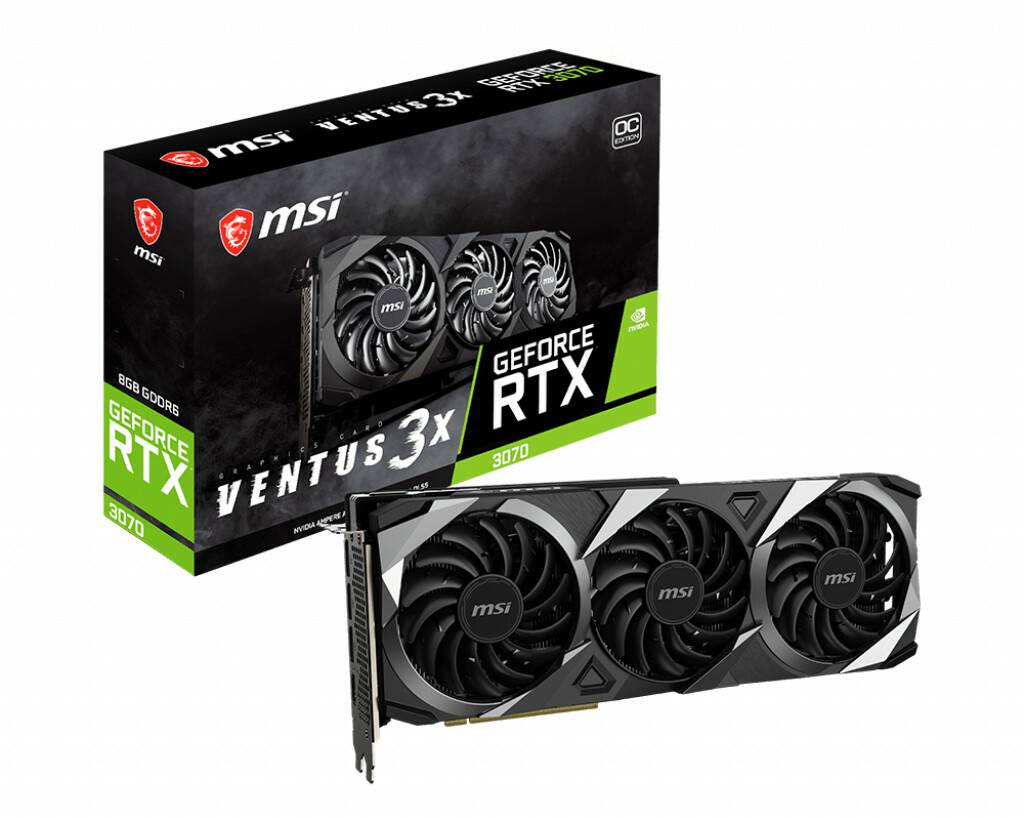 Grafikkarten MediaMarkt MSI GeForce RTX 3070VENTUS 3X OC 8GB GDDR6