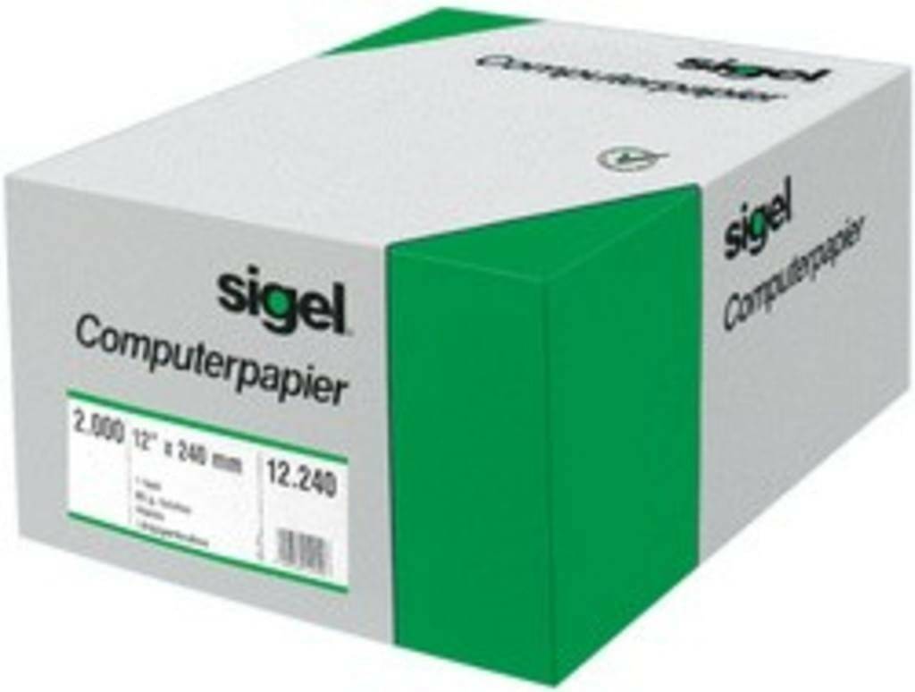 MediaMarkt sigel 36242 Computerpapier, 56g/qm, 2-fach, 2000 Blatt Druckerpapiere