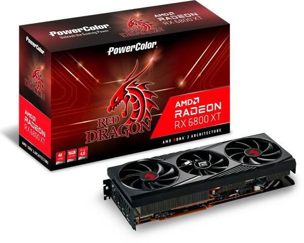 MediaMarkt Power Radeon RX 6800 XTRed Dragon 16GB GDDR6 Grafikkarten