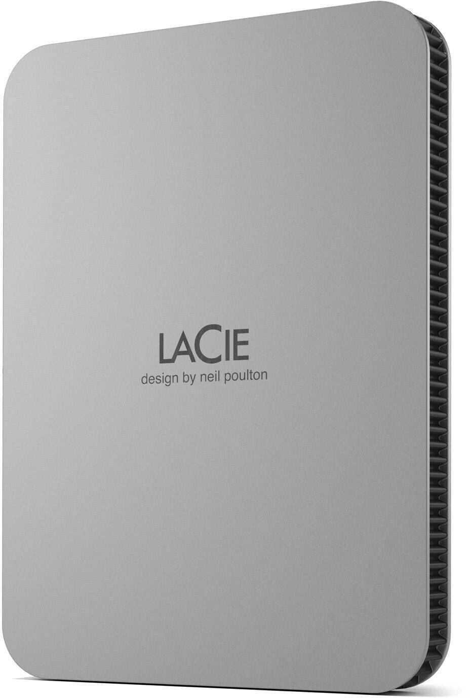 Laufwerke MediaMarkt LaCie Mobile Drive (STLPx000400)1TB Mond-Silber (STLP1000400)