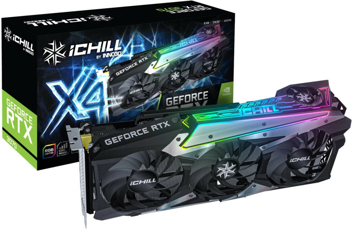 Grafikkarten MediaMarkt Inno3D GeForce RTX 3070iChill X4 LHR 8GB GDDR6