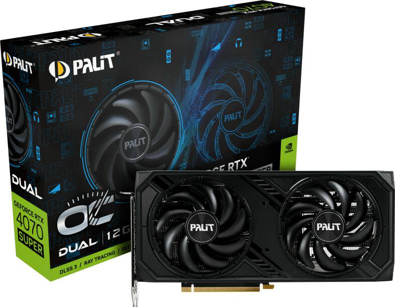 MediaMarkt Palit GeForce RTX 4070 SuperDual OC Grafikkarten