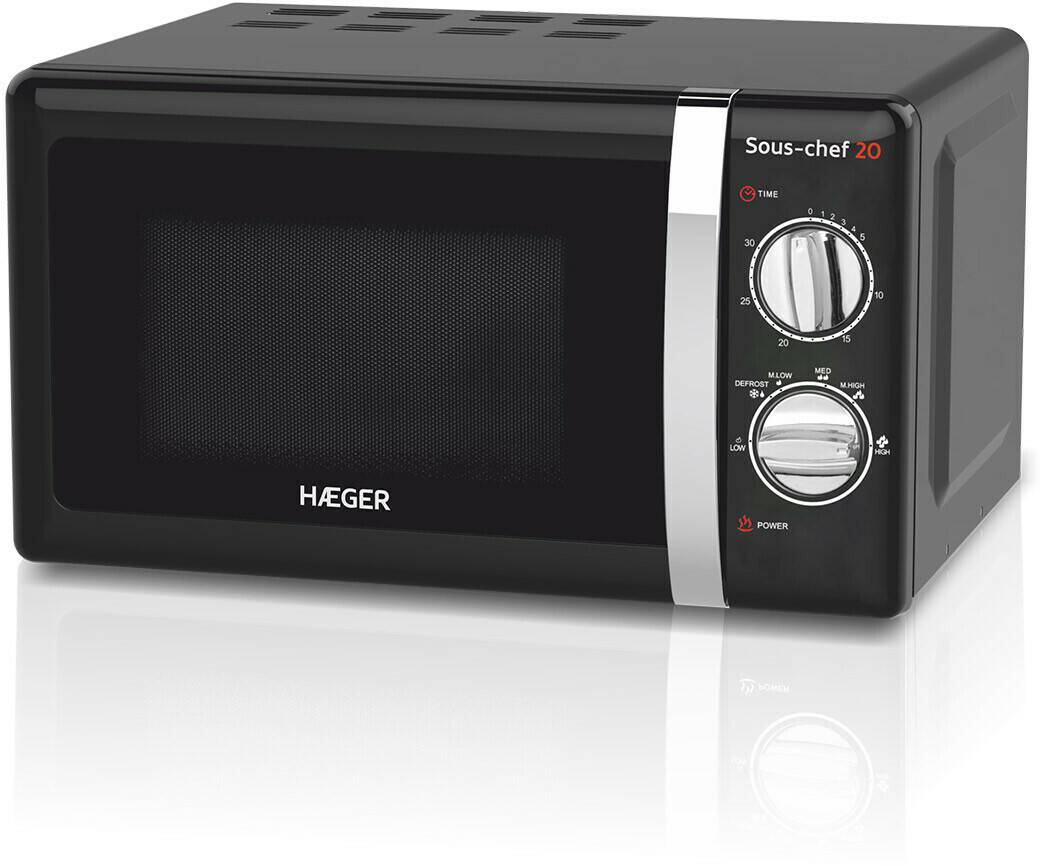 MediaMarkt Haeger Sous-chef 20Black Mikrowellen