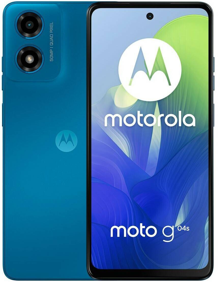 MediaMarkt Motorola Moto G04sSatin Blue Motorola Moto G04s